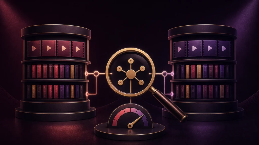 Premium editorial comparison of two studio networks and catalog quality