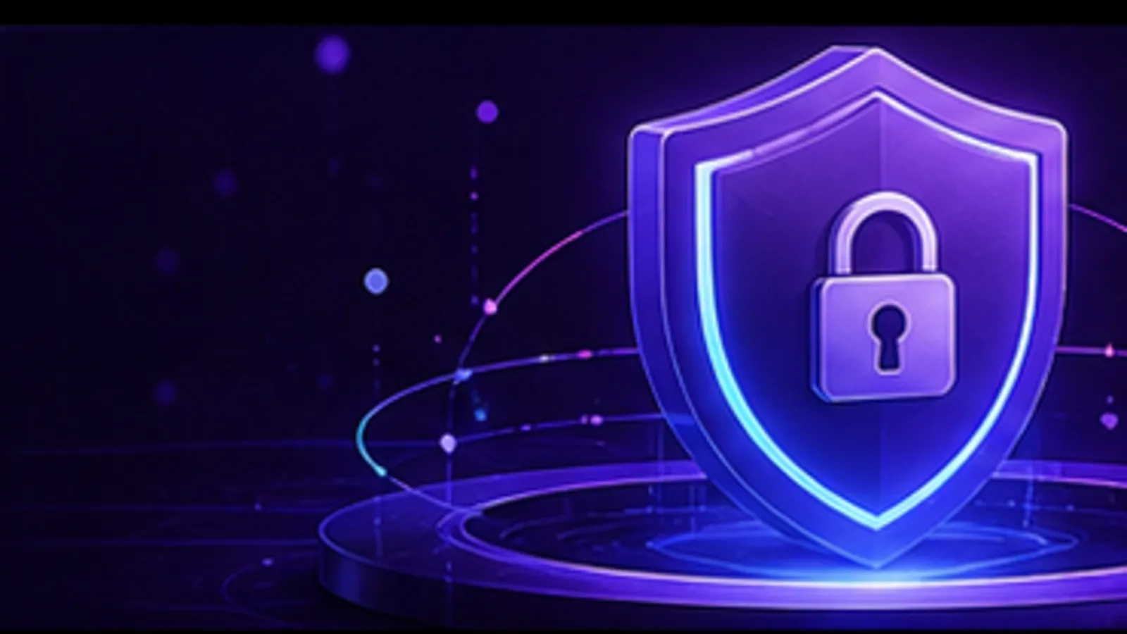 WinkMe AI privacy shield, chat and account control illustration