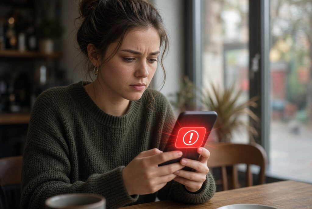Fake Profile und bezahlte Chats Warnung Smartphone 2026