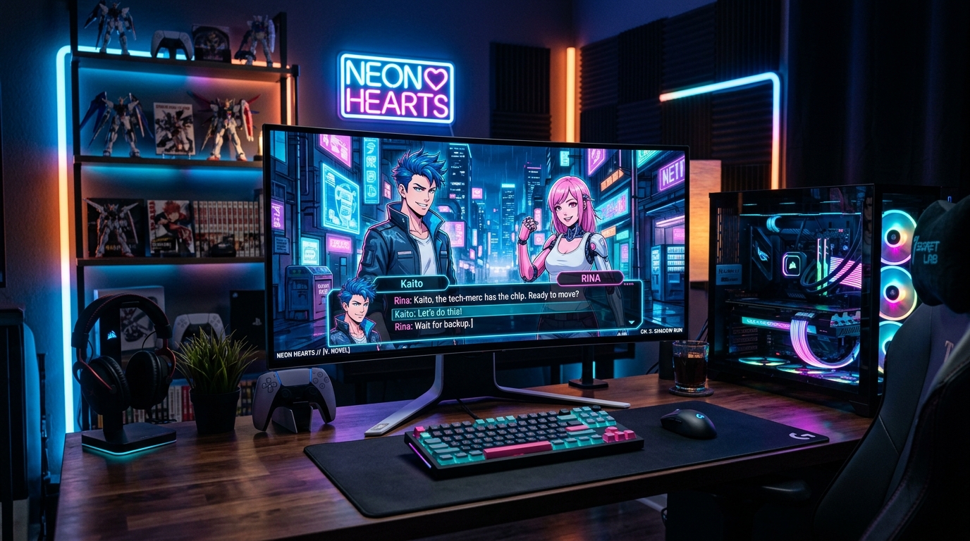Aeon's Echo Cyberpunk Visual Novel Aeon's Echo Cyberpunk Visual Novel
