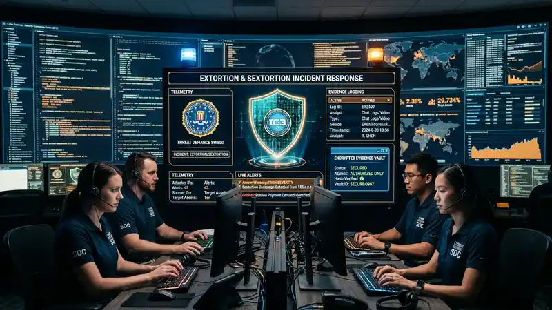 FBI IC3 Sextortion Scam Response and Defense Protocol